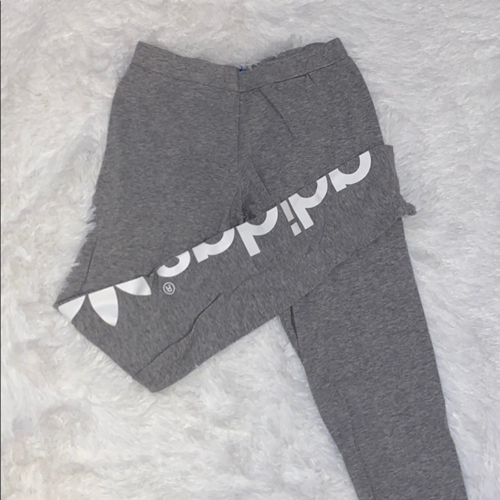 Grey Adidas Leggings